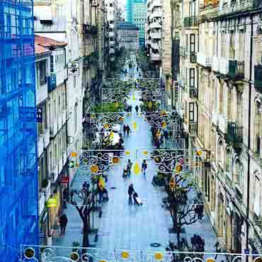 Montaje del Alumbrado de Navidad